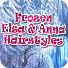 Frozen. Elsa and Anna Hairstyles המשחק