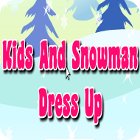 Kids And Snowman Dress Up המשחק