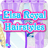 Frozen. Elsa Royal Hairstyles המשחק