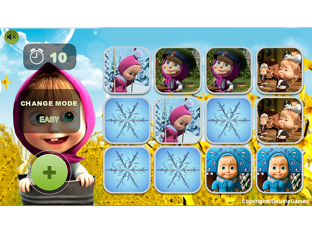 Free Download Masha and the Bear Memory Game Screenshot 2
