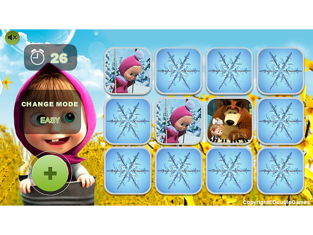 Free Download Masha and the Bear Memory Game Screenshot 3