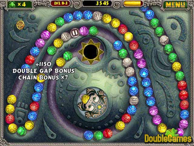 online game zuma deluxe free